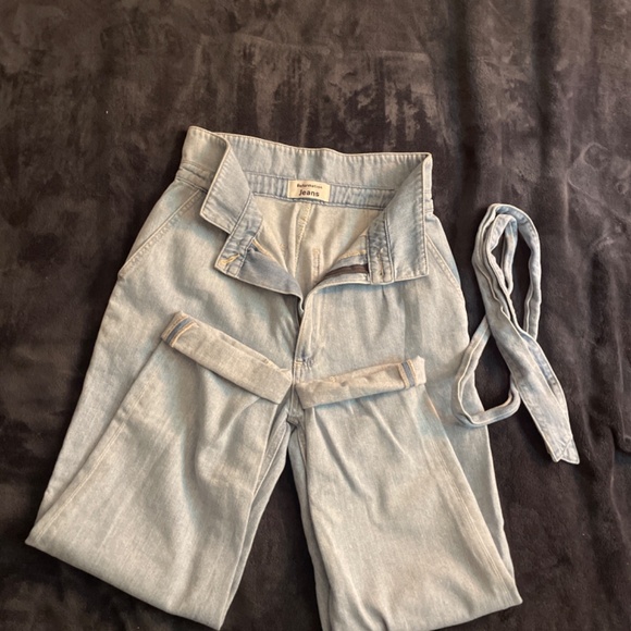 Reformation Sky Blue High-Rise Jeans - Picture 2 of 5